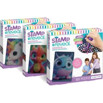 kreativní sada razítkovací sada stamp to reveal – uspokojující tečkované umění pro děti