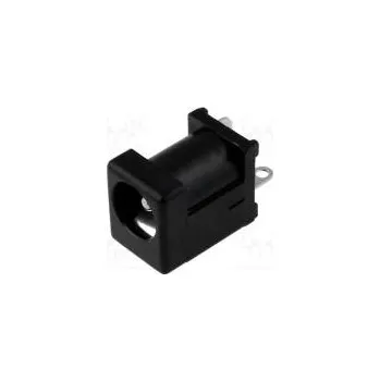 Elektrická zásuvka Zásuvka napájecí DC vidlice 5,5/2,1mm 5,5mm 2,1mm THT 1A