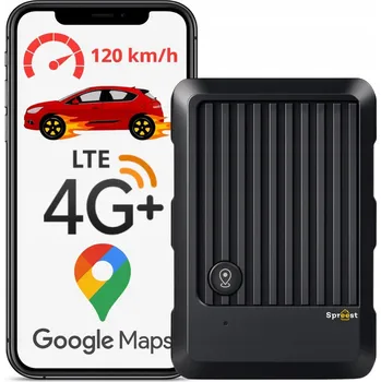 Lokátor GPS lokátor Spreest W18L-E 4G s magnetem, IP67, baterie 10000 mAh