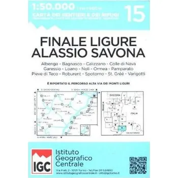 IGC Wanderkarte Finale Ligure - Alassio - Savona