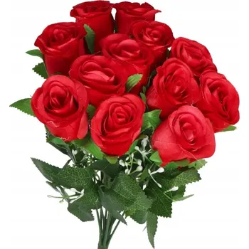 umělá květina UMĚLÉ KVĚTY ROSTLINY RŮŽE KYTICE HUSTÁ XXL DOMÁCÍ DEKORACE