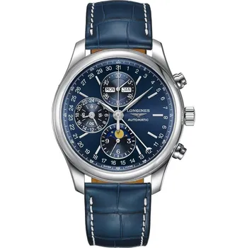 Hodinky Longines Master Collection Automatic Chronograph Moonphase L2.773.4.92.0