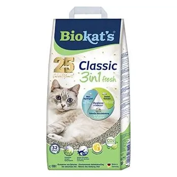 Podestýlka pro kočku Podestýlka Biokat´s Classic Fresh 10l
