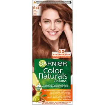 Barva na vlasy Barva na vlasy Garnier Color Naturals 6.41 Zlatavě jantarová