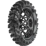 Pro-Line kolo s pneu 1:4 Dunlop Geomax MX14 V2 Bead CR4 zadní, disk černý: Promoto-MX - PRO1024710