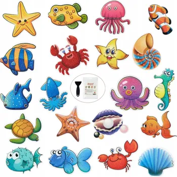 Vrták Protiskluzové samolepky do vany, 19 kusů Secopad