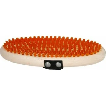 STAR OVAL BRUSH GOLD NYLON PRO