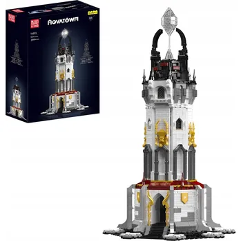 ostatní stavebnice Středověký maják gotická věž LED Stavebnice MOULD KING 2199 dílů