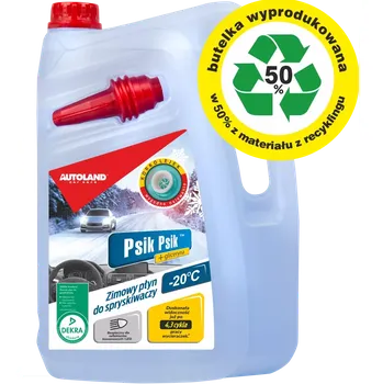 Náplň do chladiče a ostřikovače ZIMNÍ KAPALINA DO Ostřikovačů -20°C – PSIK PSIK 4L