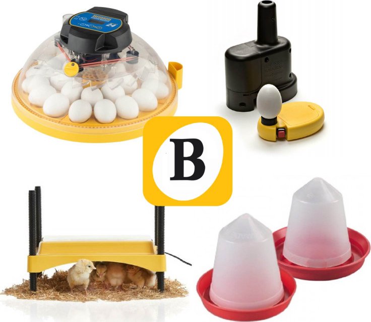 B-FARM BRINSEA - MAXI 24 Advance + Startovací sada pro líhnutí kuřat – Starter Pack 3