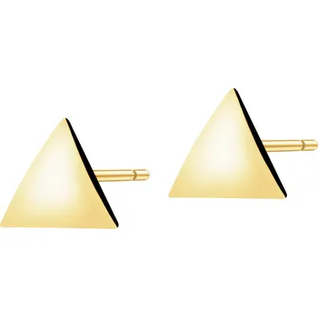 Náušnice Zlaté náušnice - trojúhelníky - AP542-6291