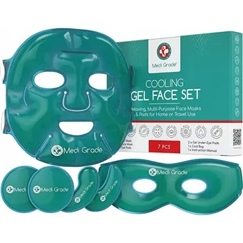 Pleťová maska SADA CHLADIVÁ GELOVÁ MASKA NA OČI GEL + DÁREK