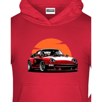 Chlapecká mikina Dětská mikina Porsche, Barva Červená, Velikost 158-164, Canvas Dětská mikina Bezvatriko.cz 2019