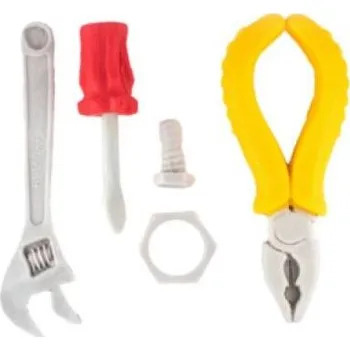 Jedlá dekorace na dort Cukrová figurka nářadí - K Decor