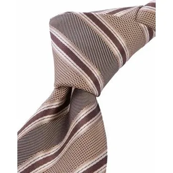 Kravata ELSNER Kravata JEDWAB ŻAKARD A0031 Béžová OS