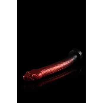Dildo Twisted Beast The Serpent Demon Blood (Ombre) 12″, prémiové silikonové dildo 30,5 x 3,2–4,7 cm