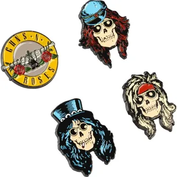 připínáček (set) Guns N' Roses