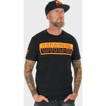 Pánské tričko Pánské triko ALVARO BLACK/ORANGE / 4XL