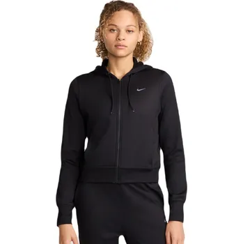 Dámské oblečení Dámská tenisová mikina Nike Therma-Fit One Full-Zip Černý (L)