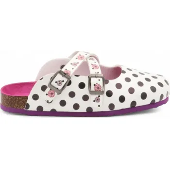 Dámské pantofle SAMLUX® Dámské korkové pantofle s plnou špičkou 9002 Barva: White, Velikost: 40