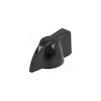 Knoflík Knoflík s ukazatelem termoplast Pr.hříd 6mm Ø20,3x18mm černá