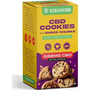 CBD Klasické americké čokoládové sušenky od společnosti Czech CBD.