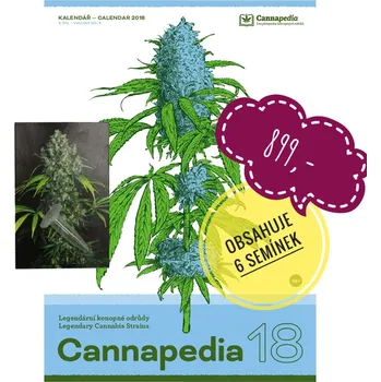 Kalendář Nástěnný kalendář od první české internetové encyklopedie konopných odrůd Cannapedia. Obsahuje spoustu užitečných rad. Součástí balení je 1 semínko BCN Critical XXL Auto od Seed Stockers a 5 semínek Double Dutch od Serious Seeds.