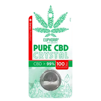 CBD Euphoria Pure CBD krystal 99 %.