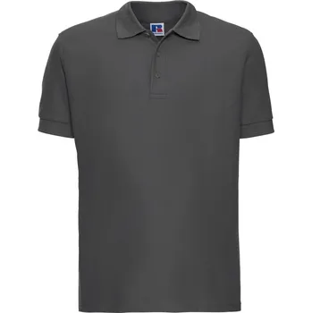 Pánská móda Russell Polokošile Ultimate 577M, krátký rukáv, pánská COT10577M49305-titanium 2XL Šedá titanium