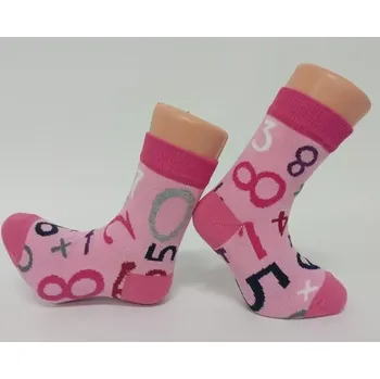 Dámské oblečení Dětské ponožky Number - 29-32 / růžová/malinová