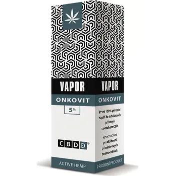 Přírodní produkt VAPOR CBDex® ONKOVIT je vysoce účinný pro zklidnění při nádorových onemocněních.