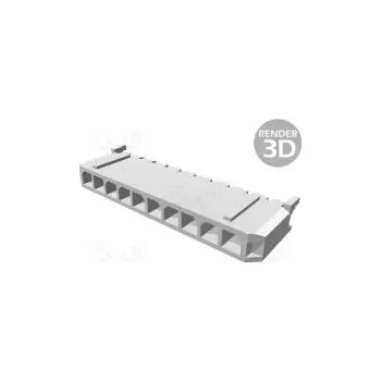 Elektrický konektor Socket PCB to PCB male Micro-Fit 3.0 3mm PIN 10 THT 5A 600V