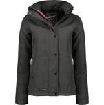 Dámská přechodná softshellová bunda Geographical Norway TERENCIA Barva: Tmavě šedá, Velikost: M