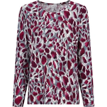 Dámská halenka Dámská halenka HAJO 10638 713 D Shirt abstrakter Tierfell- Velikost: 40