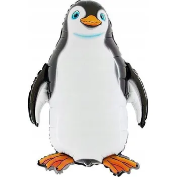 Balónek BALÓNEK GRABO 24" PINGVIN ČERNÝ