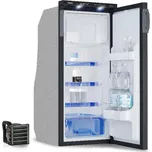 VITRIFRIGO Kompresorová chladnička SLIM90 CHR - 80 10 l - šedá