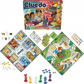 Desková hra Desková hra Cluedo Junior 2v1 Hasbro