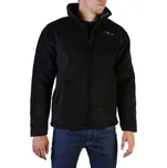 GEOGRAPHICAL NORWAY mikina pánská fleece USINE MEN s kožíškem černá 5XL