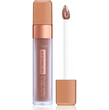 Přípravek na rty Matná tekutá rtěnka L'Oréal Paris, odstín béžová 852 "box of chocolates", 7,6 ml / 1 g