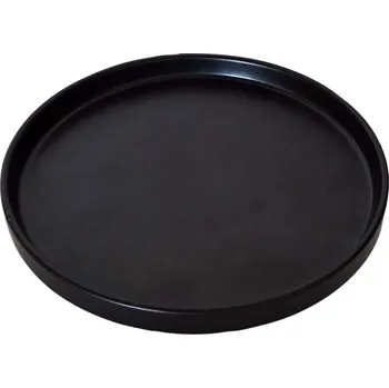 Talíř Keramický dezertní talíř KITCHISIMO 20cm černý mat