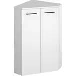 AQUALINE ZOJA/KERAMIA FRESH skříňka rohová 35x78x35cm, bílá