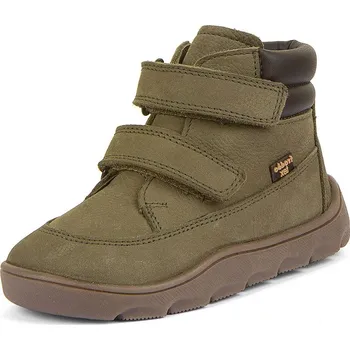 Dětská treková obuv FRODDO chlapecká kotníková obuv BAREFOOT ZERU TEX G2110150-10 olive Froddo Tex 29