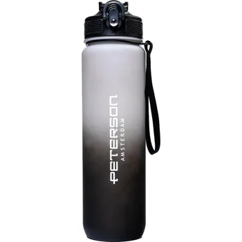 Termoska Peterson Lahev na pití Qiodravu šedo-černá One size