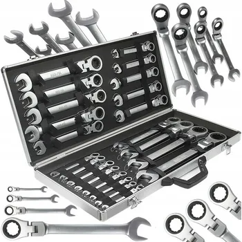 Klíč Ráčnové klíče kloubové 22ks