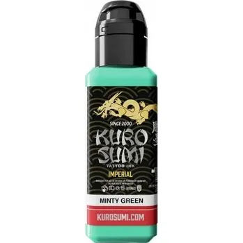 Tetovací barva Zelená Barva na tetování Kuro Sumi Imperial Tattoo Ink Minty Green 22 ml