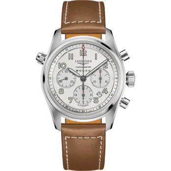 Hodinky Longines Spirit Chronograph Automatic Chronograph Chronometr L3.820.4.73.2