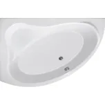 AQUALINE ORAVA vana 150x90x38cm, levá, bílá