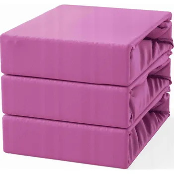 Prostěradlo Prostěradlo s Gumou 90x200 Froté Amarantové