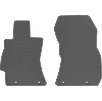 autokoberec Velurové autokoberce s upevněním v sadě Edecor