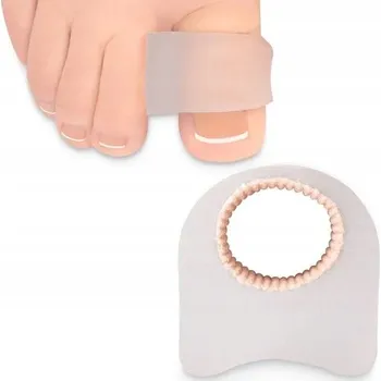 Gelový separátor prstů NOHY na halluxy, vložka, bandáž na palec u nohy